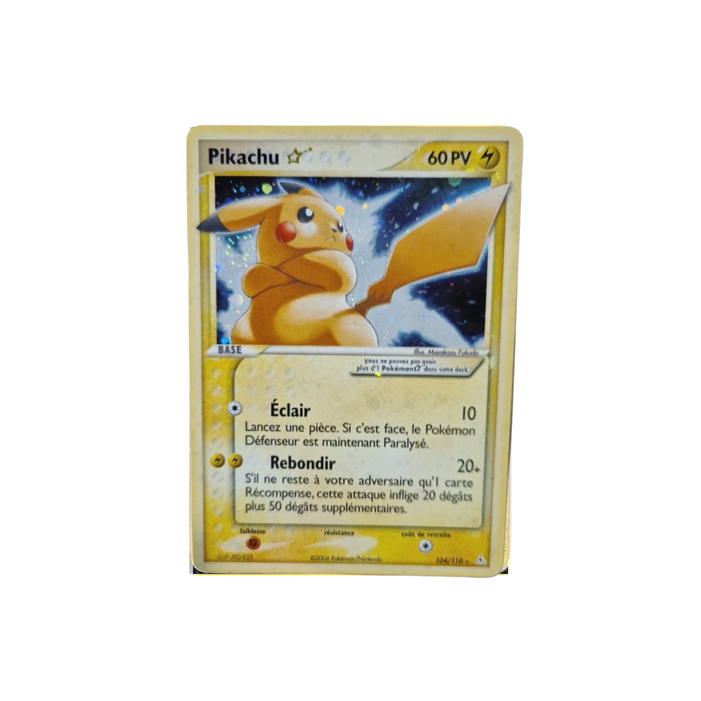 Pikachu Gold star fr
